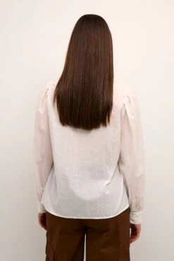 Kaffe Overhemden Blouse Olly Dames Wit -Kaffe Verkoopwinkel 00a5efc0a2eae1d15bb8ea45a81e83e0