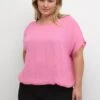 Ami Stanley Ss - Blouse - Shocking Pink