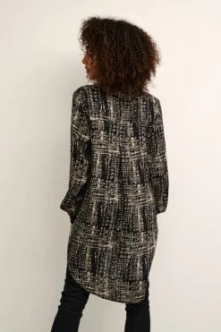 Kaffe Tunieken Tuniek Awiona Dames Zwart -Kaffe Verkoopwinkel 0135a7eb4de41d5a773b19b67a3d485c