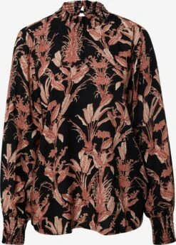 Kaffe Blouseshirts Blouse Stella Dames Zwart