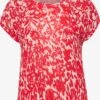Blouses Met Korte Mouw Blouse Ella Dames Rood