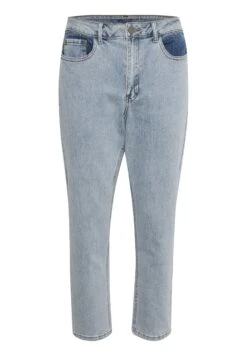Kaffe Kakira Cropped- Relaxed Fit Jeans - Light Blue Denim -Kaffe Verkoopwinkel 045c17ec92f9418a85a9669db075c09d