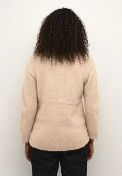 Kaffe Kaalioma 3/4 Sl- Trui - Smoke Gray Melange -Kaffe Verkoopwinkel 09b18fb6ab344a0383ee9af230248edc