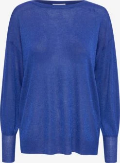 Kaffe Basic Truien Trui Regina Dames Blauw