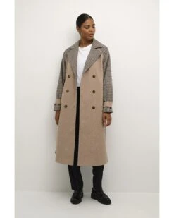 Kaffe Tussenmantels Tussenmantel Zizo Dames Beige Gemêleerd -Kaffe Verkoopwinkel 0af8c9afc4674b319997e76a8d5585f6