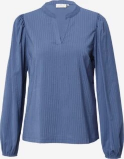 Kaffe Blouseshirts Blouse Mattie Dames Blauw
