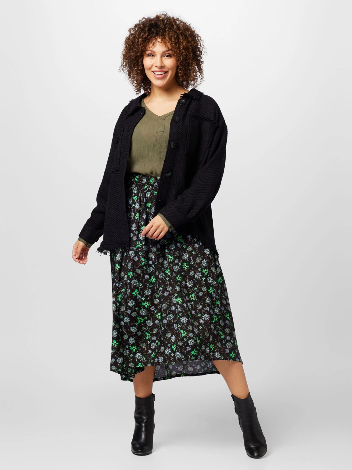 Blouseshirts Blouse Cami Dames Donkergroen 5 Blouseshirts Blouse Cami Dames Donkergroen - Afbeelding 5