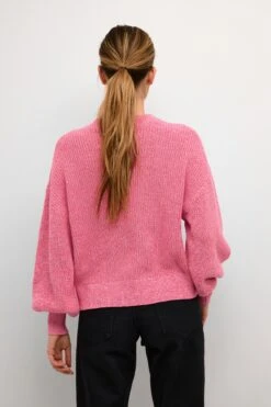 Kaffe Fijngebreide Truien Trui Dames Roze Gemêleerd -Kaffe Verkoopwinkel 0dc32b16863b4f9faefc16699250fe92