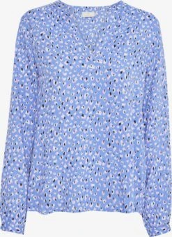 Kaffe Blouseshirts Blouse Jalie Dames Blauw