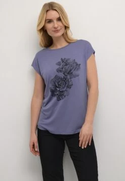 Kaffe Bpmally - T-Shirt Print - Blue Ice