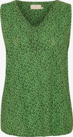 Kaffe Blouse Tops Blouse Isolde Dames Grasgroen