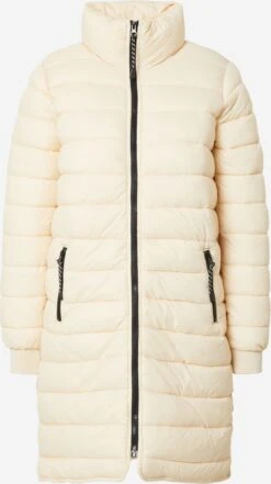 Kaffe Korte Mantels Wintermantel Lira Dames Ecru