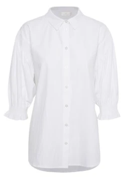 Kaffe Kakira- Overhemdblouse - Optical White -Kaffe Verkoopwinkel 13db89f7146c47fea7dad030b37106b5