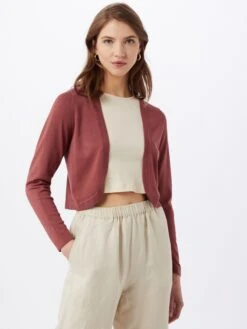 Kaffe Boleros Bolero Astrid Dames Roestrood -Kaffe Verkoopwinkel 142c8b15370e852599a5850f2be25984