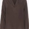 Kaffe Blouseshirts Blouse Calinda Dames Bruin