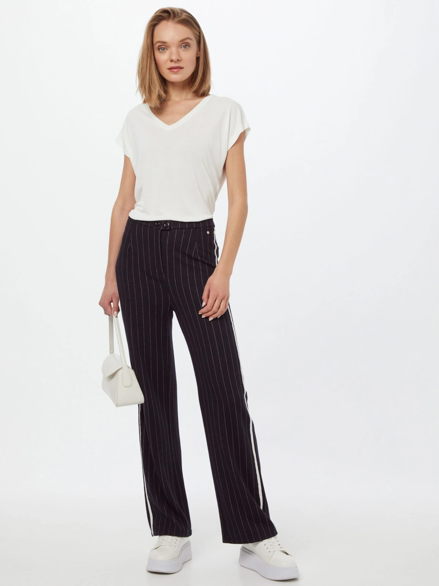 Kaffe T-shirts Shirt Alise Dames Wit 5 Kaffe T-shirts Shirt Alise Dames Wit - Afbeelding 5