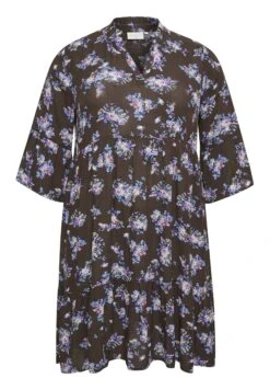 Kcami Printed - Jurk - Multi Color Detailed Flower