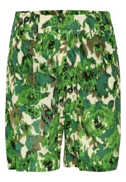 Kaffe Bpulla Regular Fit - Shorts - Green Flower Print -Kaffe Verkoopwinkel 172ceed5da0b46fbaf1e2348afab5f90