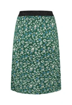 Kaffe Bpgertie - A-Lijn Rok - Green Flower Print -Kaffe Verkoopwinkel 19e04a020fb24111a2fa98f79073d693