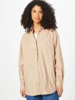 Kaffe Lange Blouses Blouse Lolly Dames Lichtbruin -Kaffe Verkoopwinkel 1b2cdf59214abc6cddff719747748228