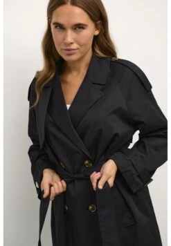 Kaffe Kalena- Trenchcoat - Black Deep -Kaffe Verkoopwinkel 1bd6211e0ed94b25b327be25671151a2