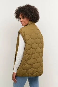 Kaffe Bodywarmers Bodywarmer Dames Kaki -Kaffe Verkoopwinkel 1da1b2f9c02c2091d70ce19a8a89866d