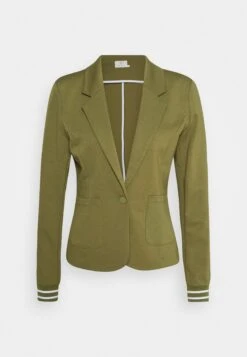 Kaffe Leva Kinnie - Blazer - Olive/Chalk -Kaffe Verkoopwinkel 1e60d840759046eb90a01fd1d2763162