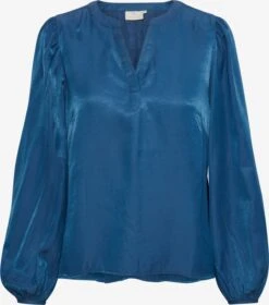 Kaffe Blouseshirts Blouse Kaya Dames Duifblauw