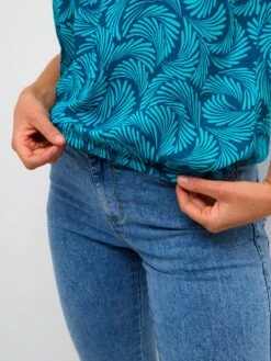 Kaffe T-shirts Shirt Marta Stanley Dames Blauw -Kaffe Verkoopwinkel 22dd26e827f91a32a3e851d74bbacc25