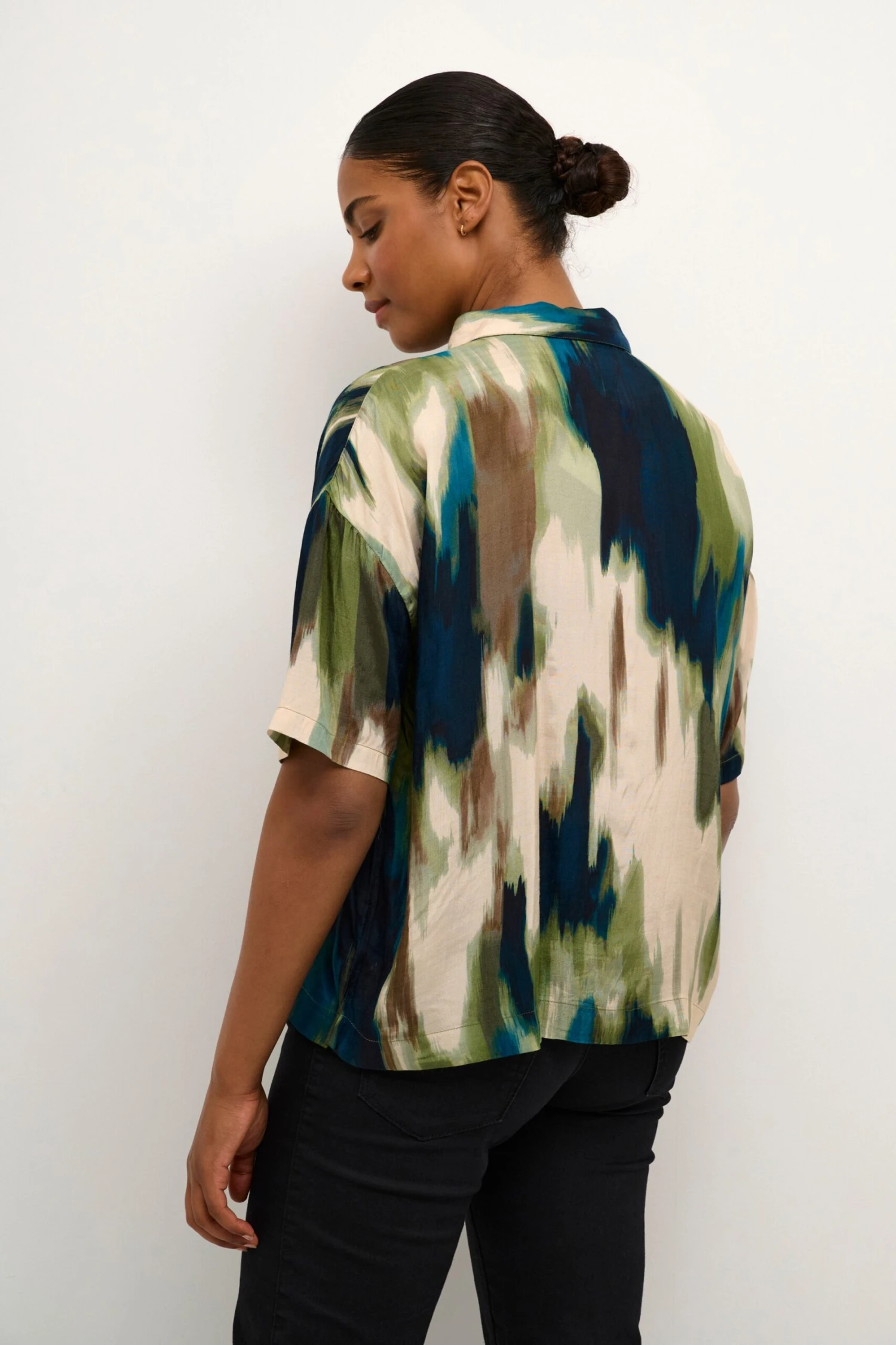 Kaffe Blouses Met Korte Mouw Blouse Drylia Dames Gemengde Kleuren 3 Kaffe Blouses Met Korte Mouw Blouse Drylia Dames Gemengde Kleuren - Afbeelding 3