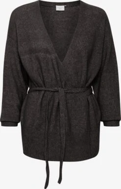 Vesten Gebreid Vest Welly Dames Antraciet