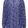 Kaffe Kachris - Overhemdblouse - Clamtis Blue Flower Print