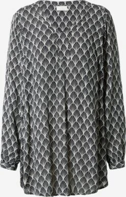 Kaffe Lange Blouses Blouse Olivia Dames Zwart