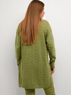 Kaffe Vesten Gebreid Vest Emria Dames Appel -Kaffe Verkoopwinkel 28c390b5cbd132cb3432dd405b9d8150