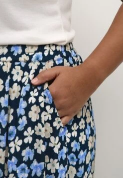 Kctiri Ami - A-Lijn Rok - MidnightBlue Flower Print -Kaffe Verkoopwinkel 2ab10cd61c784f14a43f803d2d5d158f