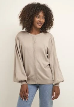 Kaffe Kalizza - Vest - Feather Gray Melange