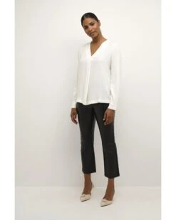 Kaffe Blouseshirts Blouse Kelly Dames Wit -Kaffe Verkoopwinkel 2d20428096846175c0aad2eec2d724b5