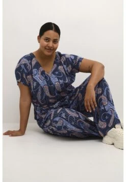 Kcilone- Jumpsuit - Dark Blue Paisley -Kaffe Verkoopwinkel 2e310bf4c2e3476b8afa6345bde96873