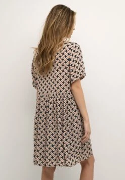 Kaffe Katara - Jurk - Black Orange Grafic Print -Kaffe Verkoopwinkel 2f8278f5bc8341188fc925cae90004a8