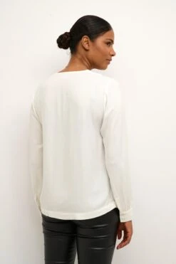 Kaffe Blouseshirts Blouse Kelly Dames Wit -Kaffe Verkoopwinkel 2f9bf11c246ee08588ccb65b2333a422