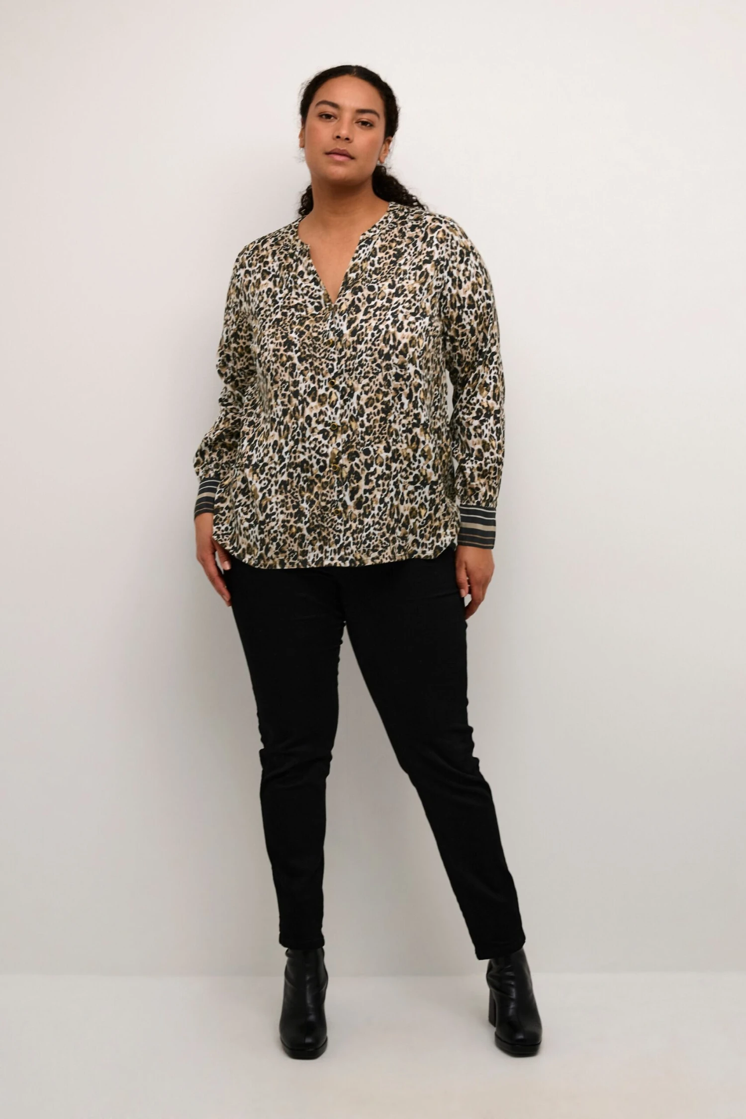 Longsleeves Shirt Medu Dames Beige 3 Longsleeves Shirt Medu Dames Beige - Afbeelding 3