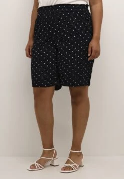 Danka- Shorts - Black Deep White Dot