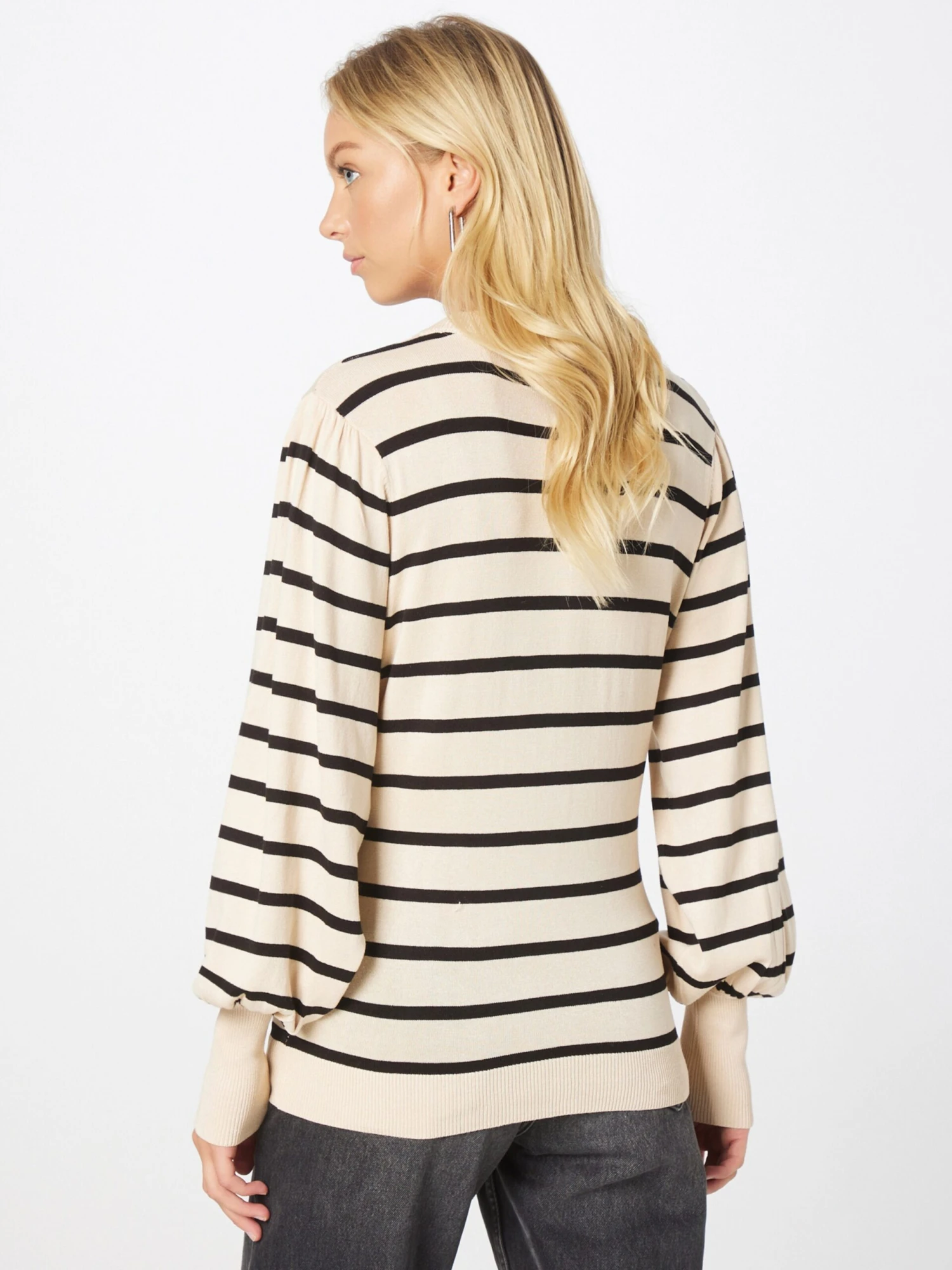 Kaffe Fijngebreide Truien Trui Amala Dames Wolwit 4 Kaffe Fijngebreide Truien Trui Amala Dames Wolwit - Afbeelding 4