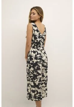 Kaffe Livanna - Jumpsuit - Sand Black Flower -Kaffe Verkoopwinkel 32eafa42d6174470994f8d045d44f186