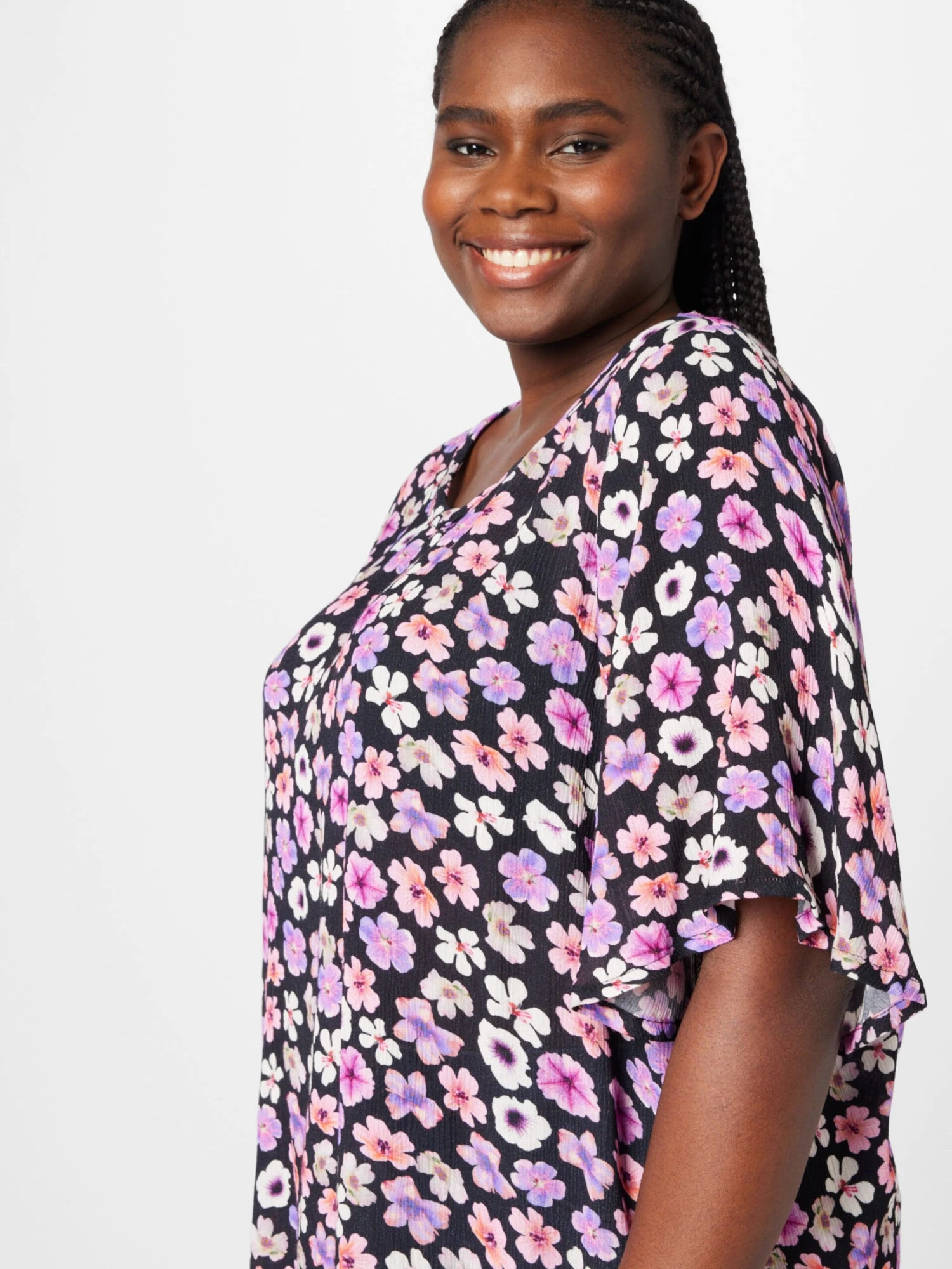 Blouses Met Korte Mouw Blouse Tiri Ami Dames Perzik 2 Blouses Met Korte Mouw Blouse Tiri Ami Dames Perzik - Afbeelding 2