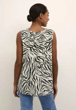 Kaffe Adriana Ppp - Blouse - Black And Sand Animal Print -Kaffe Verkoopwinkel 34887808e5ab4bc0a94d671f03558bfa