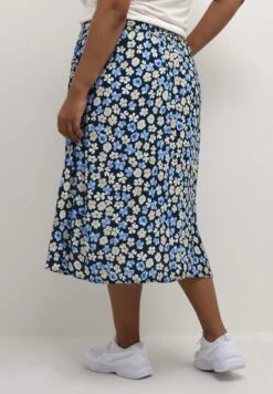Kctiri Ami - A-Lijn Rok - MidnightBlue Flower Print -Kaffe Verkoopwinkel 353af52325ce48e6aea9895111447064