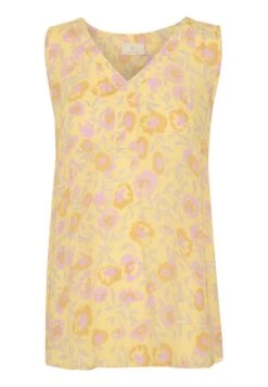 Kaffe Isolde Amber- Blouse - Yellow Lupine Feather Flower -Kaffe Verkoopwinkel 362c6a2acd2d4b5cbb9cc089cab8bbc2