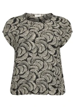 Kcmirta Stanley - T-Shirt Print - Black Deep Antique White Print -Kaffe Verkoopwinkel 365bc42206c74bbe9ae5758be522fe34