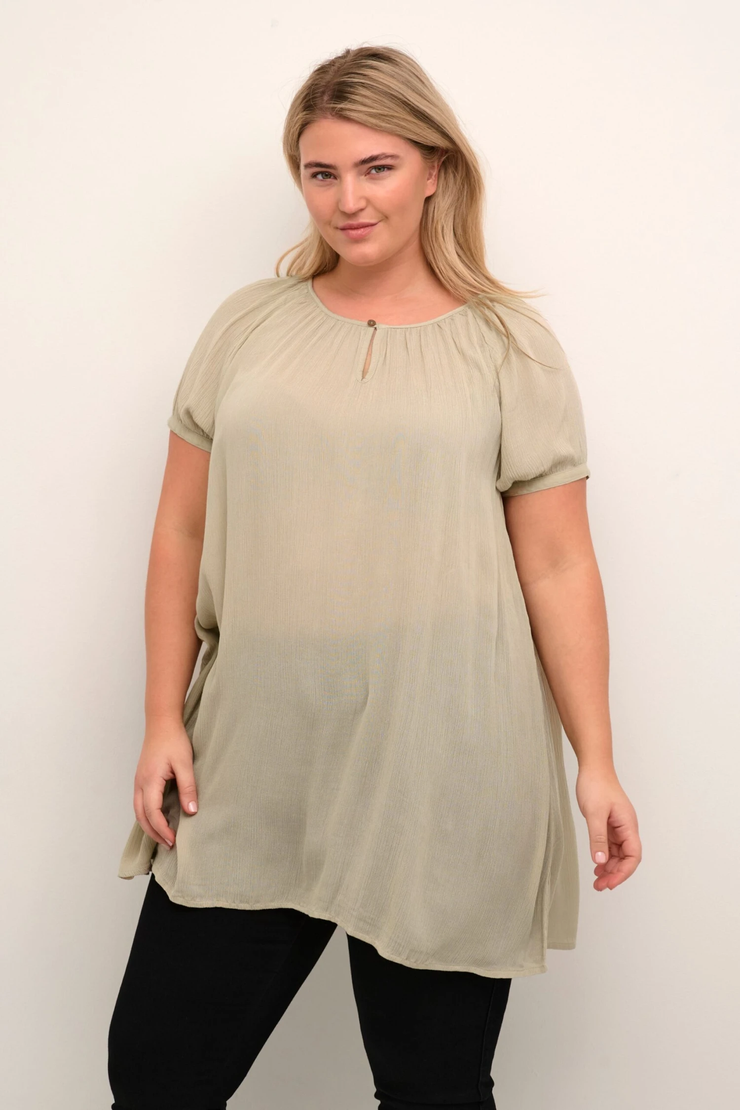 Tunieken Tuniek Cami Dames Stone Grey 2 Tunieken Tuniek Cami Dames Stone Grey - Afbeelding 2